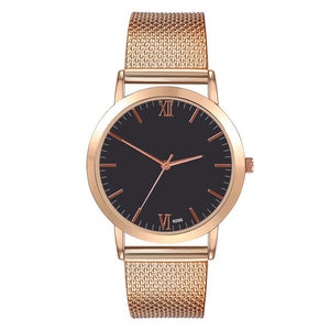 2018 New Fashion Unisex Women Ladies Silver Stainless Steel Mesh Band Silver Wrist Watches ladies watch relogio dropshipping &Ff