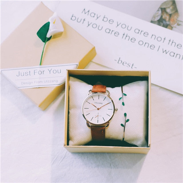Women Watches Exquisite Simple Luxury Fashion Quartz Wristwatches Brand Woman Clock Reloj Mujer 2019 Bracelet Women's Watch