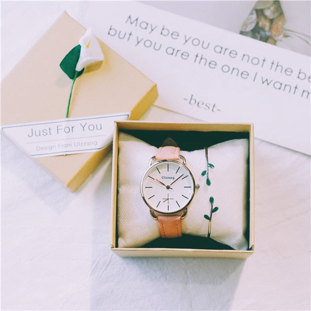 Women Watches Exquisite Simple Luxury Fashion Quartz Wristwatches Brand Woman Clock Reloj Mujer 2019 Bracelet Women's Watch