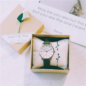Women Watches Exquisite Simple Luxury Fashion Quartz Wristwatches Brand Woman Clock Reloj Mujer 2019 Bracelet Women's Watch